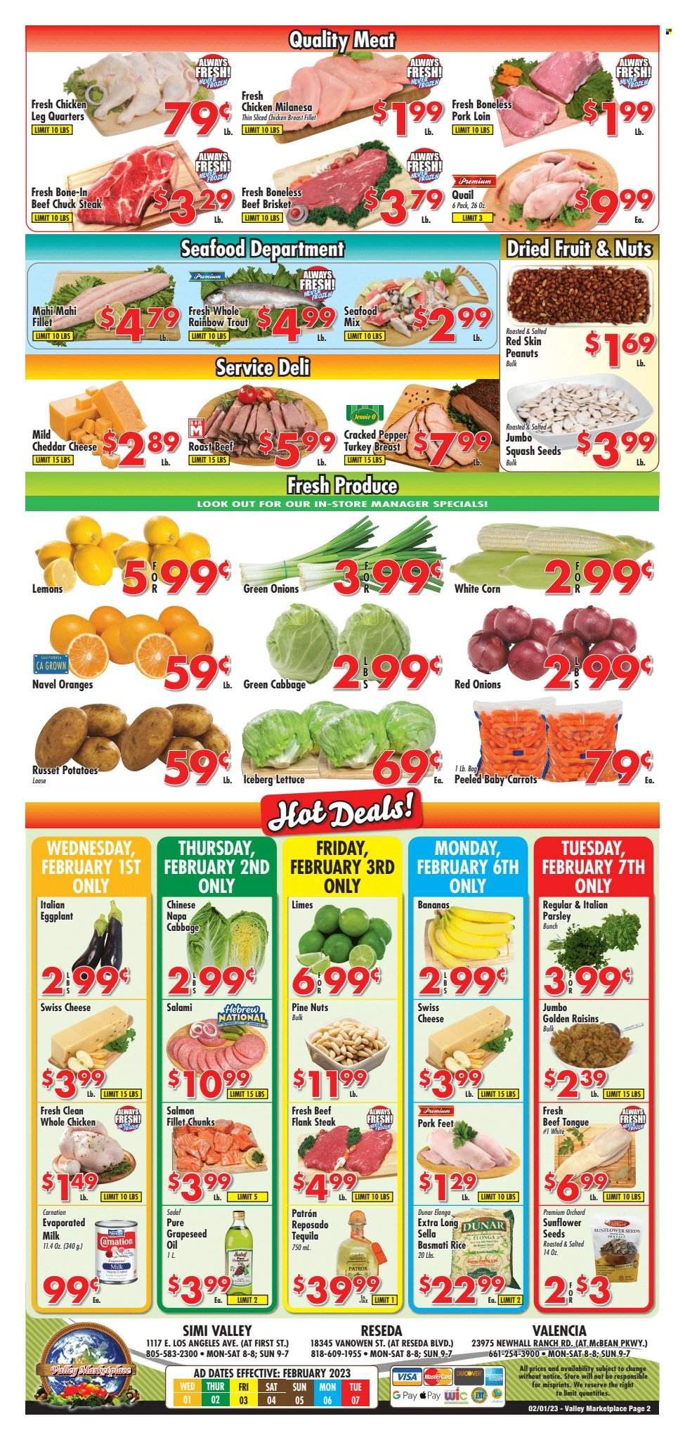 Valley Marketplace (CA) Weekly Ad Flyer Specials February 1 to February 7, 2023