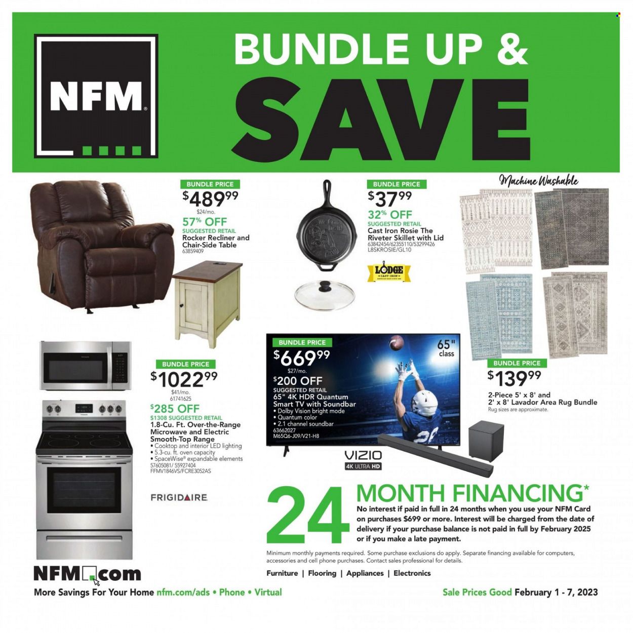 Nebraska Furniture Mart (IA, KS, NE, TX) Weekly Ad Flyer Specials February 1 to February 7, 2023