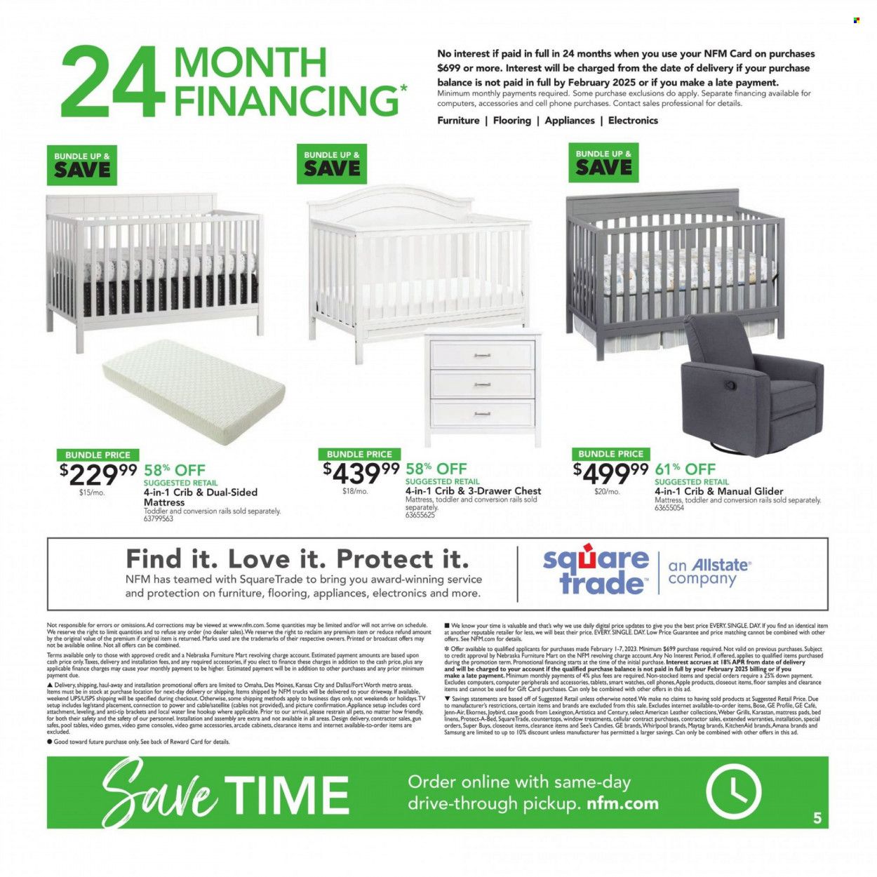 Nebraska Furniture Mart (IA, KS, NE, TX) Weekly Ad Flyer Specials February 1 to February 7, 2023