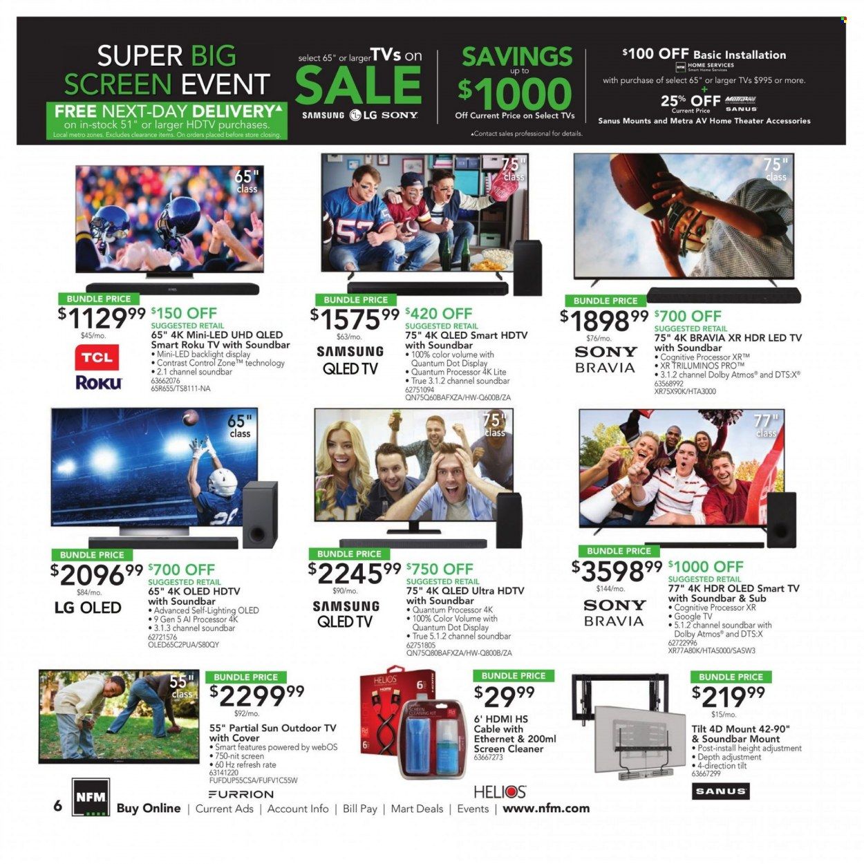 Nebraska Furniture Mart (IA, KS, NE, TX) Weekly Ad Flyer Specials February 1 to February 7, 2023