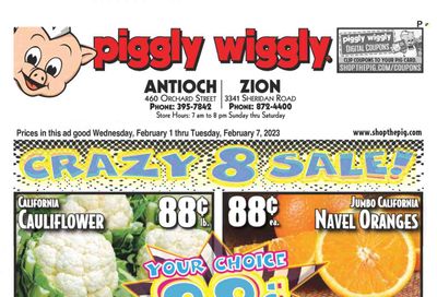 Piggly Wiggly (GA, SC) Weekly Ad Flyer Specials February 1 to February 7, 2023