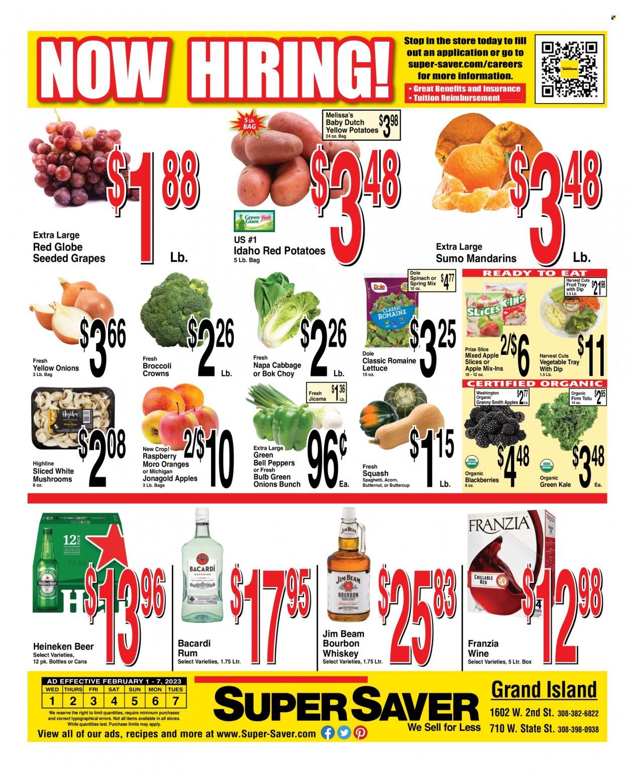 Super Saver Weekly Ad Flyer Specials February 1 to February 7, 2023