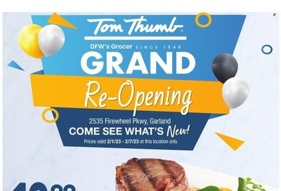 Tom Thumb (TX) Weekly Ad Flyer Specials February 1 to February 7, 2023