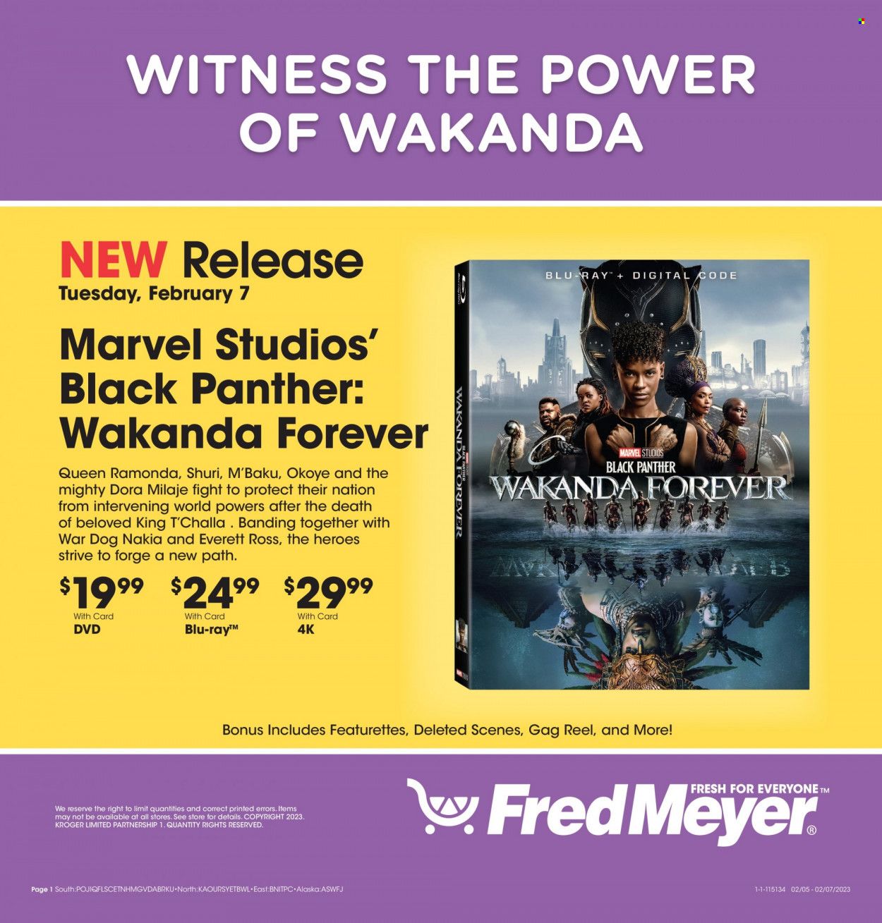 Fred Meyer Weekly Ad Flyer Specials February 5 to February 7, 2023