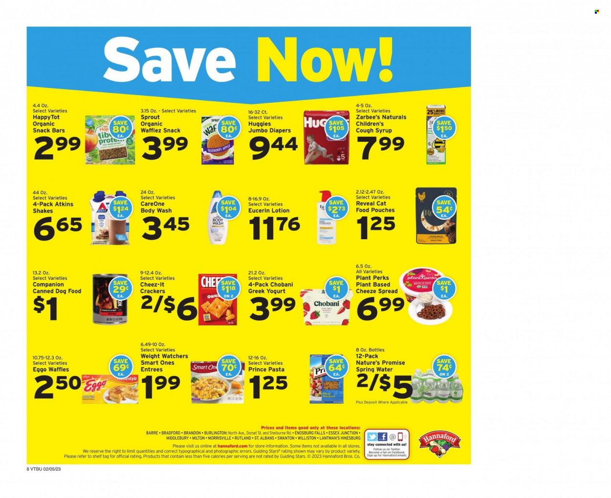 Hannaford (VT) Weekly Ad Flyer Specials February 5 to February 11, 2023