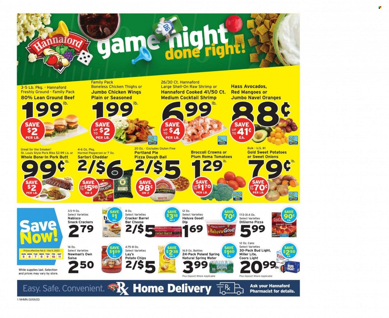 Hannaford (NH) Weekly Ad Flyer Specials February 5 to February 11, 2023
