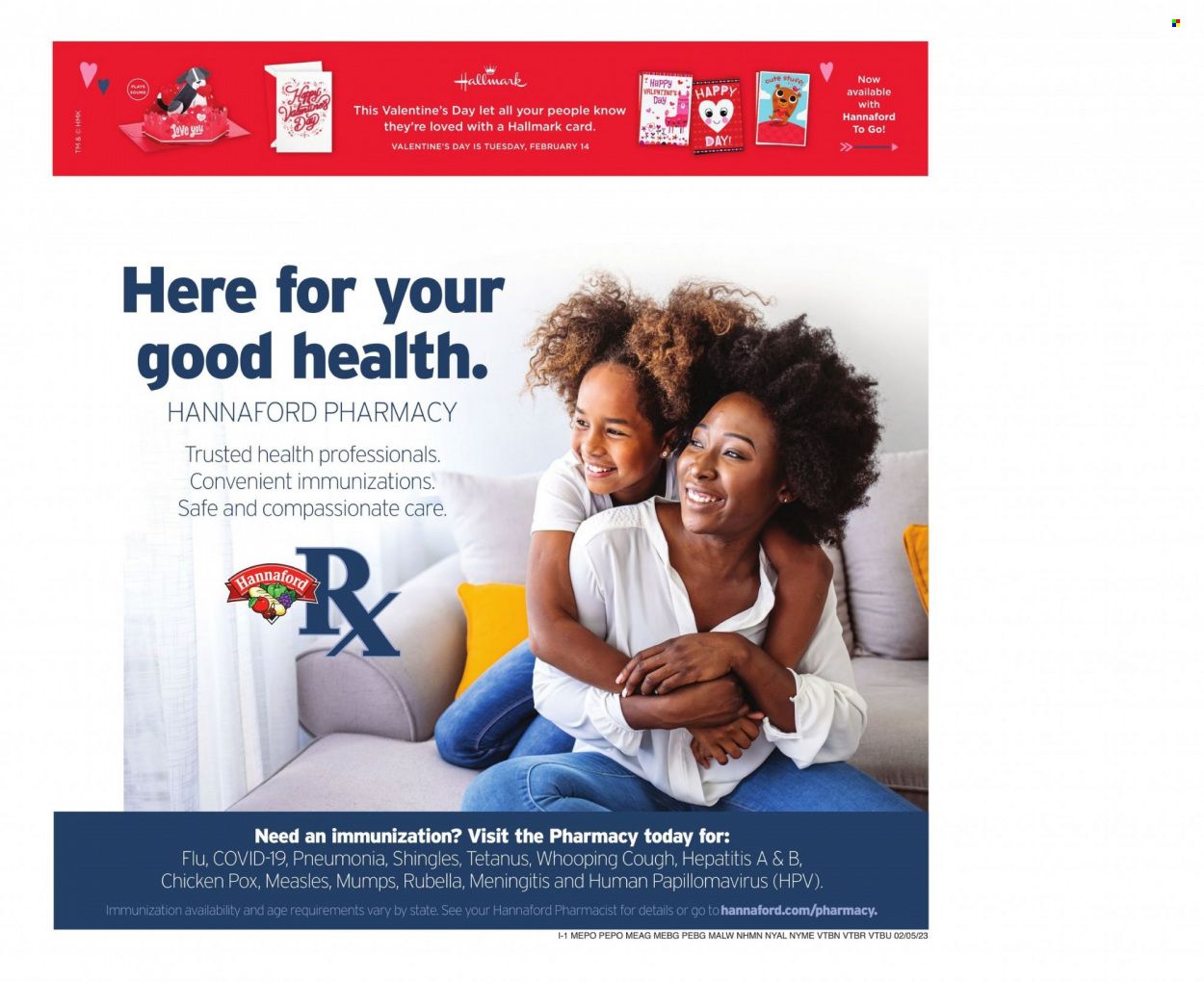 Hannaford (NH) Weekly Ad Flyer Specials February 5 to February 11, 2023
