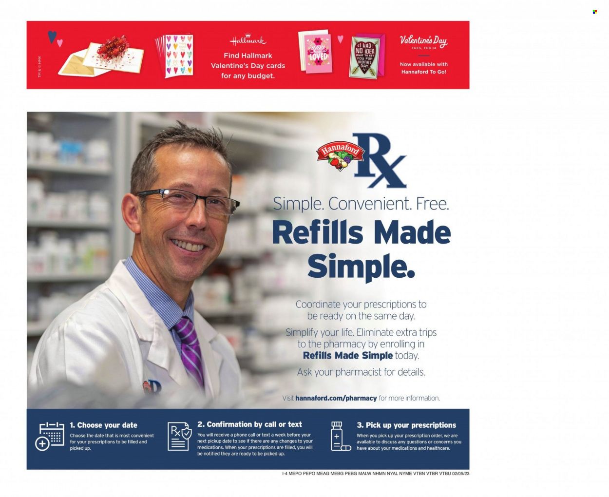 Hannaford (NH) Weekly Ad Flyer Specials February 5 to February 11, 2023