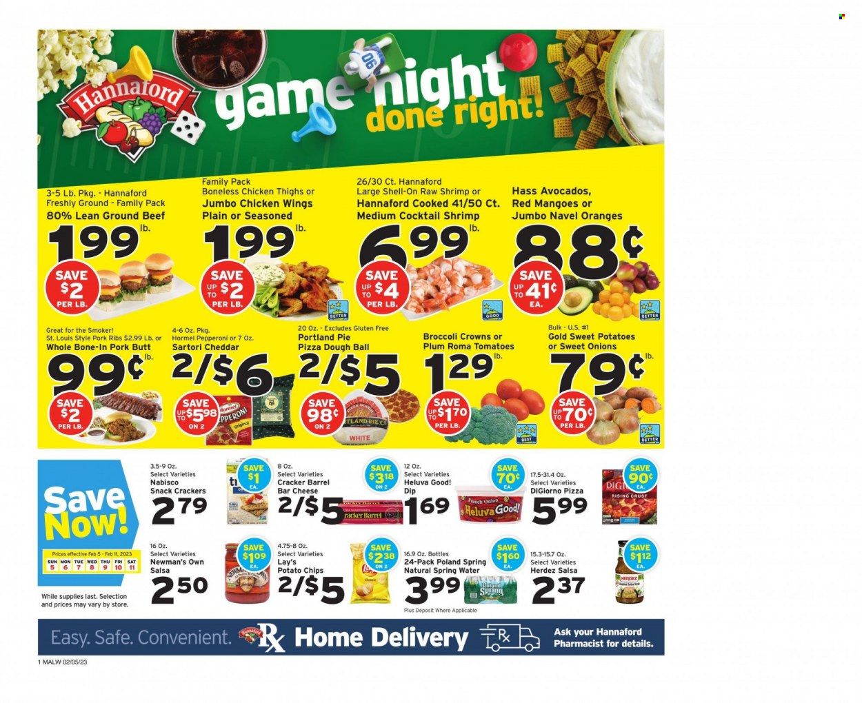 Hannaford (MA) Weekly Ad Flyer Specials February 5 to February 11, 2023