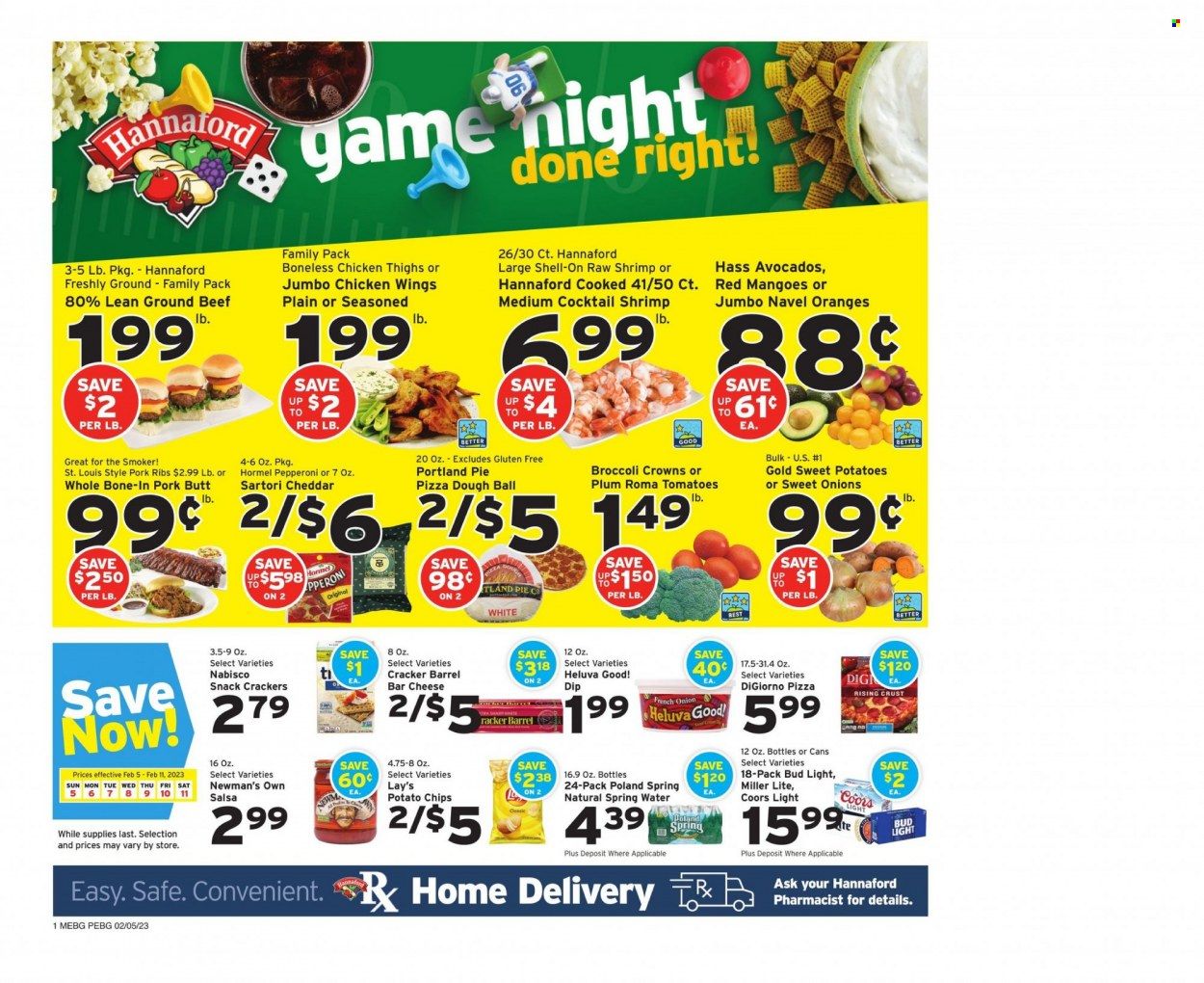 Hannaford (ME) Weekly Ad Flyer Specials February 5 to February 11, 2023