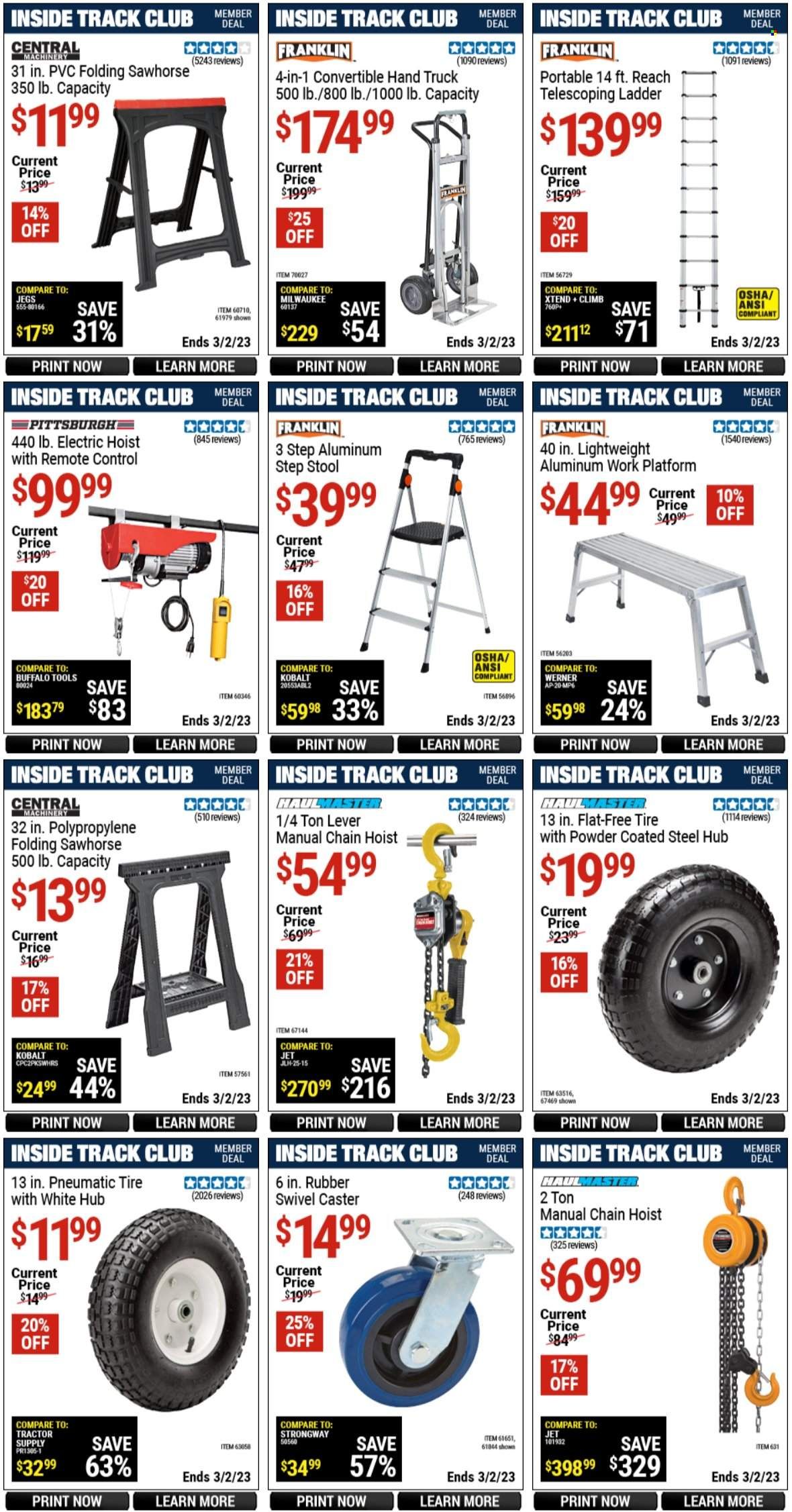 Harbor Freight Weekly Ad Flyer Specials February 3 to March 2, 2023