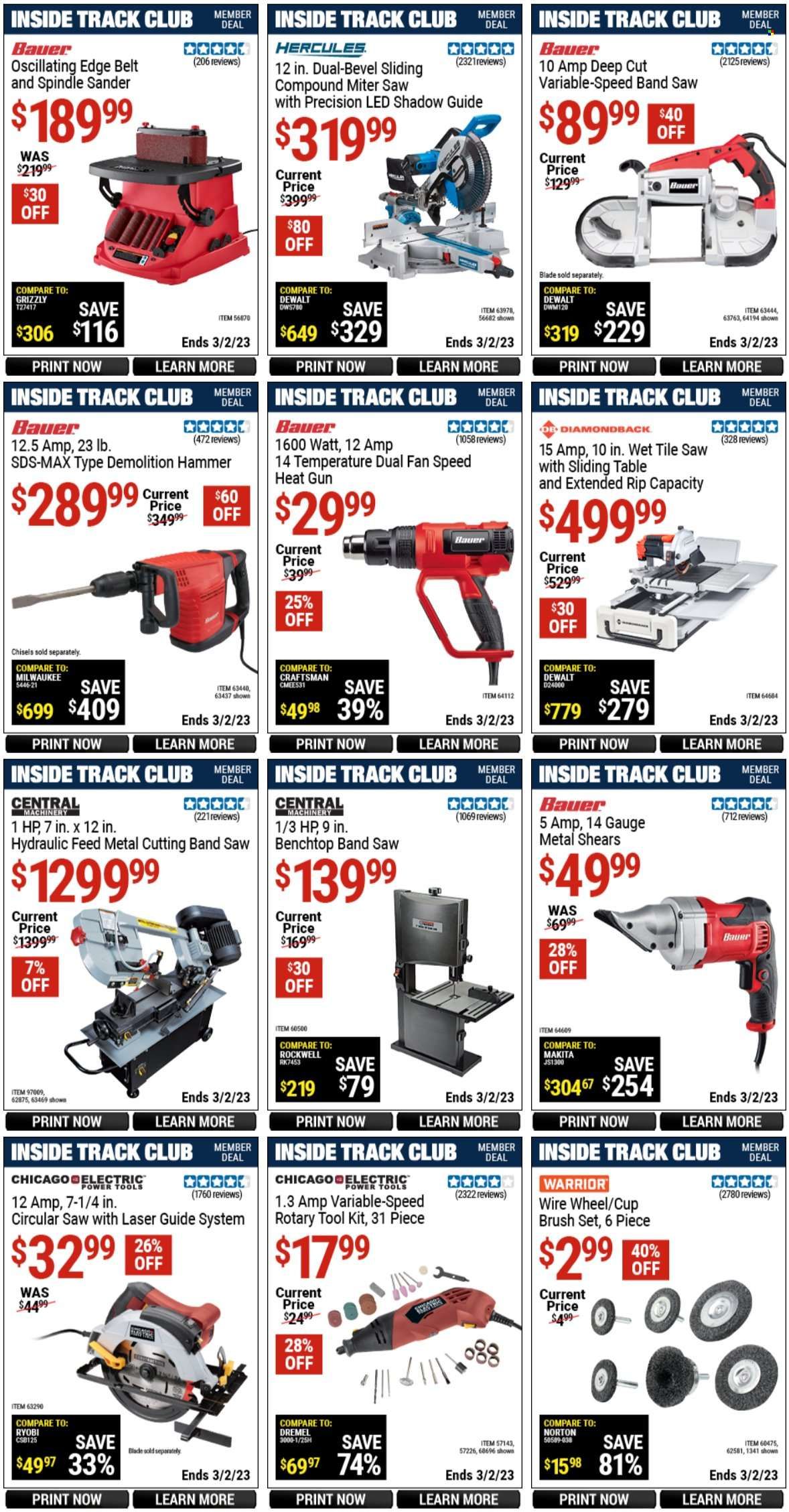 Harbor Freight Weekly Ad Flyer Specials February 3 to March 2, 2023