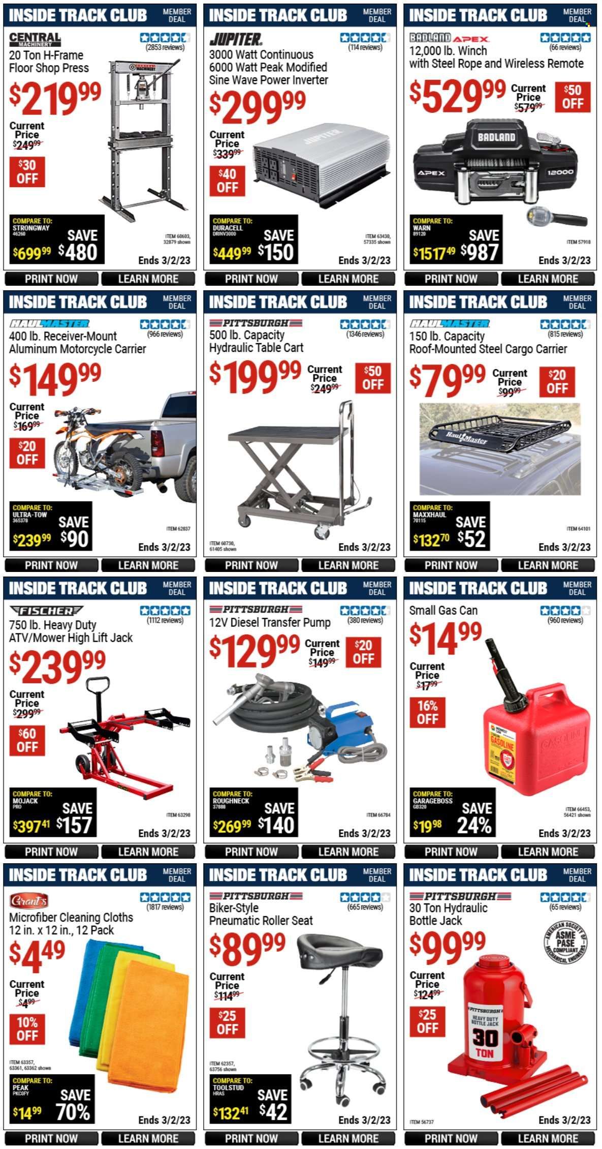 Harbor Freight Weekly Ad Flyer Specials February 3 to March 2, 2023