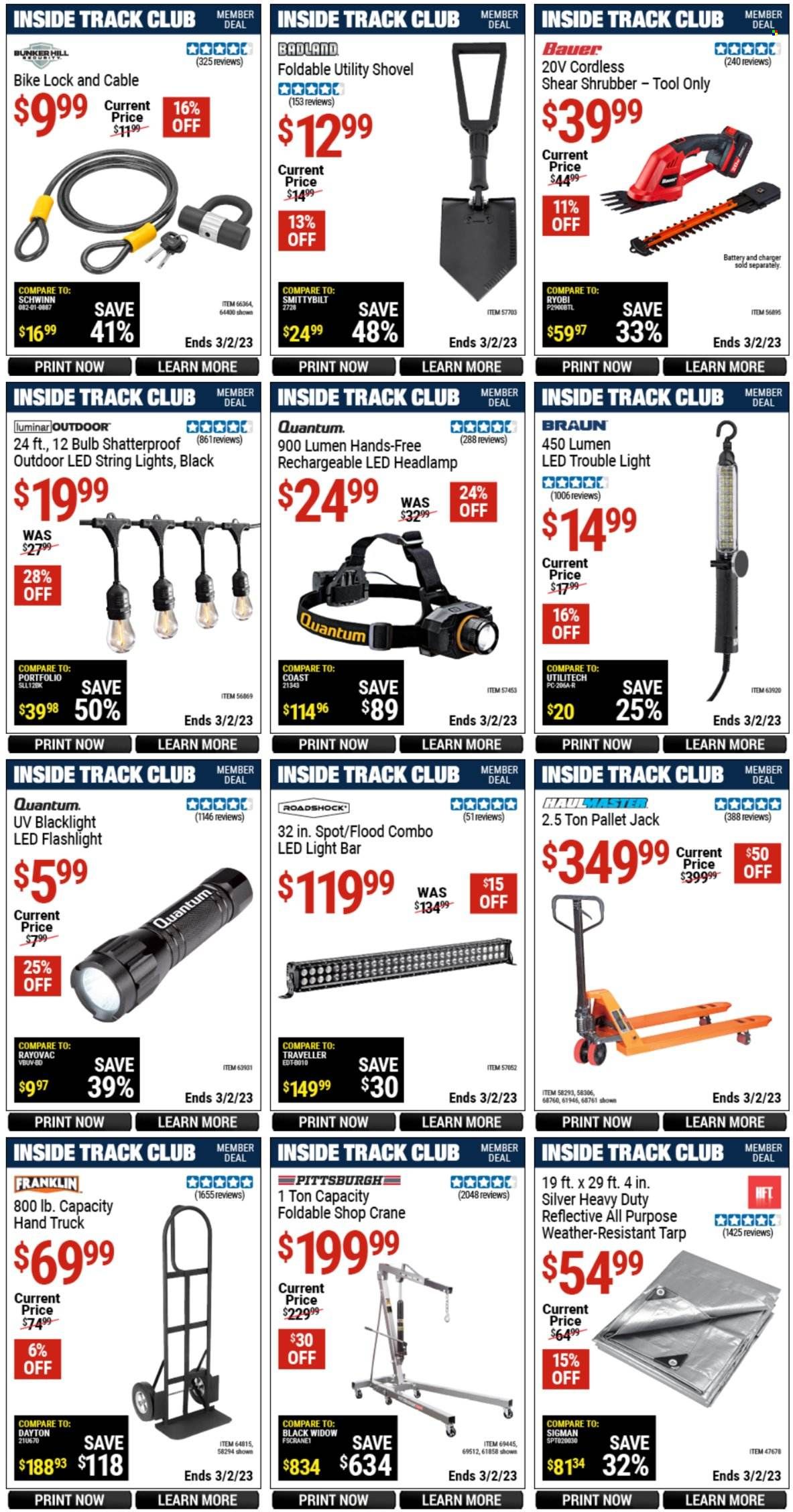 Harbor Freight Weekly Ad Flyer Specials February 3 to March 2, 2023