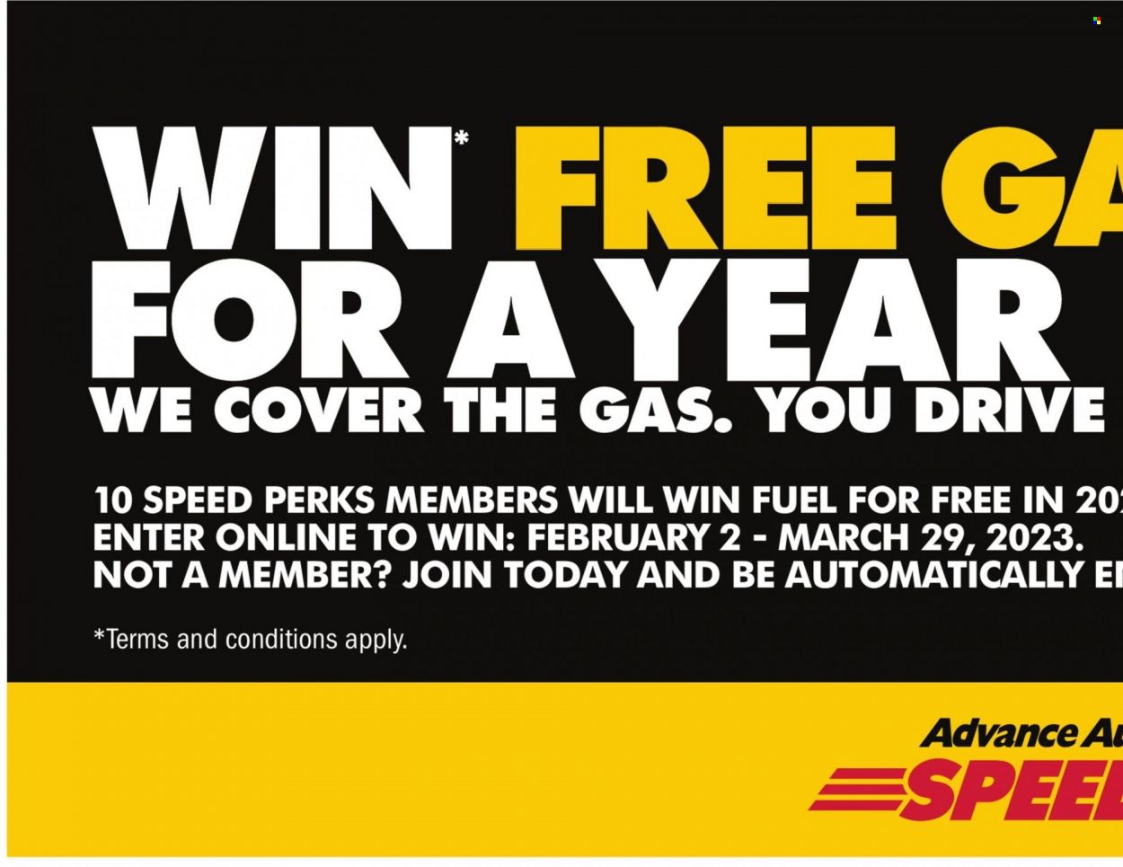 Advance Auto Parts Weekly Ad Flyer Specials February 2 to March 29, 2023