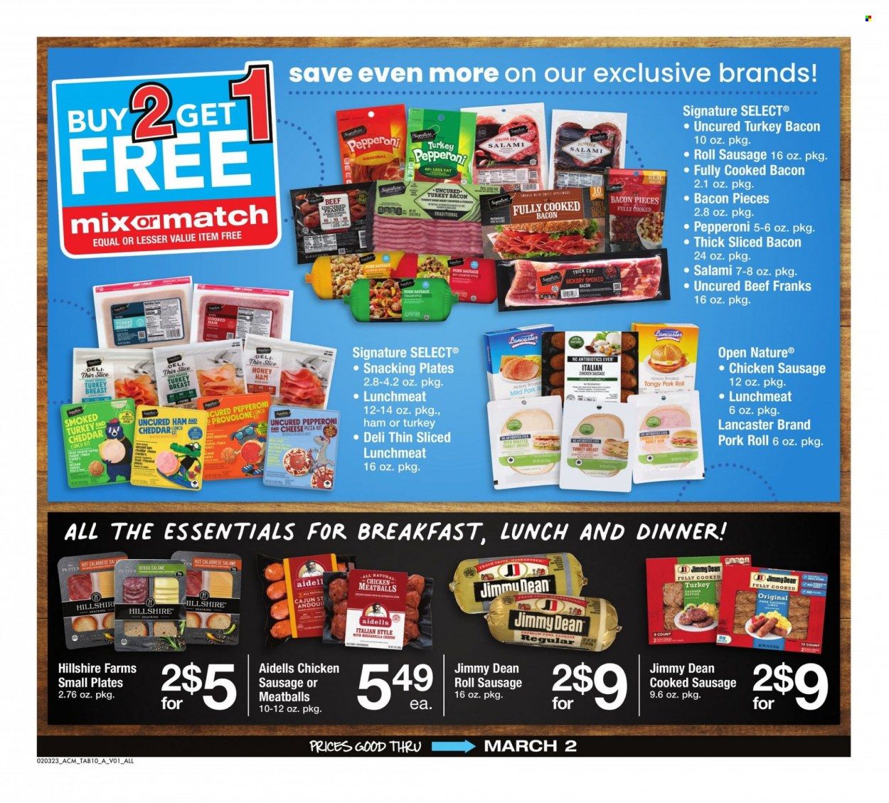 ACME (DE, NJ, NY, PA) Weekly Ad Flyer Specials February 3 to March 2, 2023