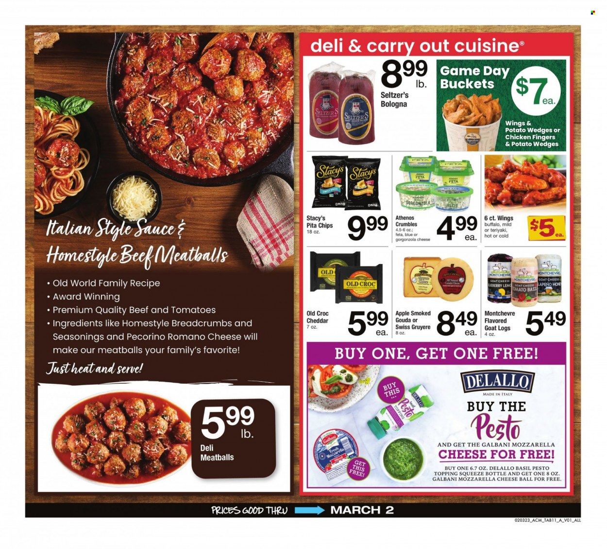 ACME (DE, NJ, NY, PA) Weekly Ad Flyer Specials February 3 to March 2, 2023