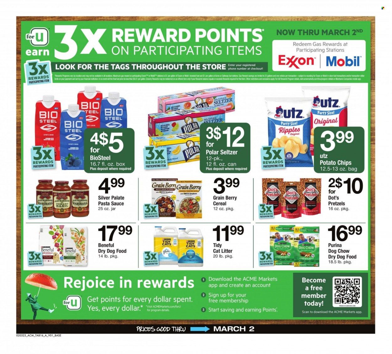 ACME (DE, NJ, NY, PA) Weekly Ad Flyer Specials February 3 to March 2, 2023