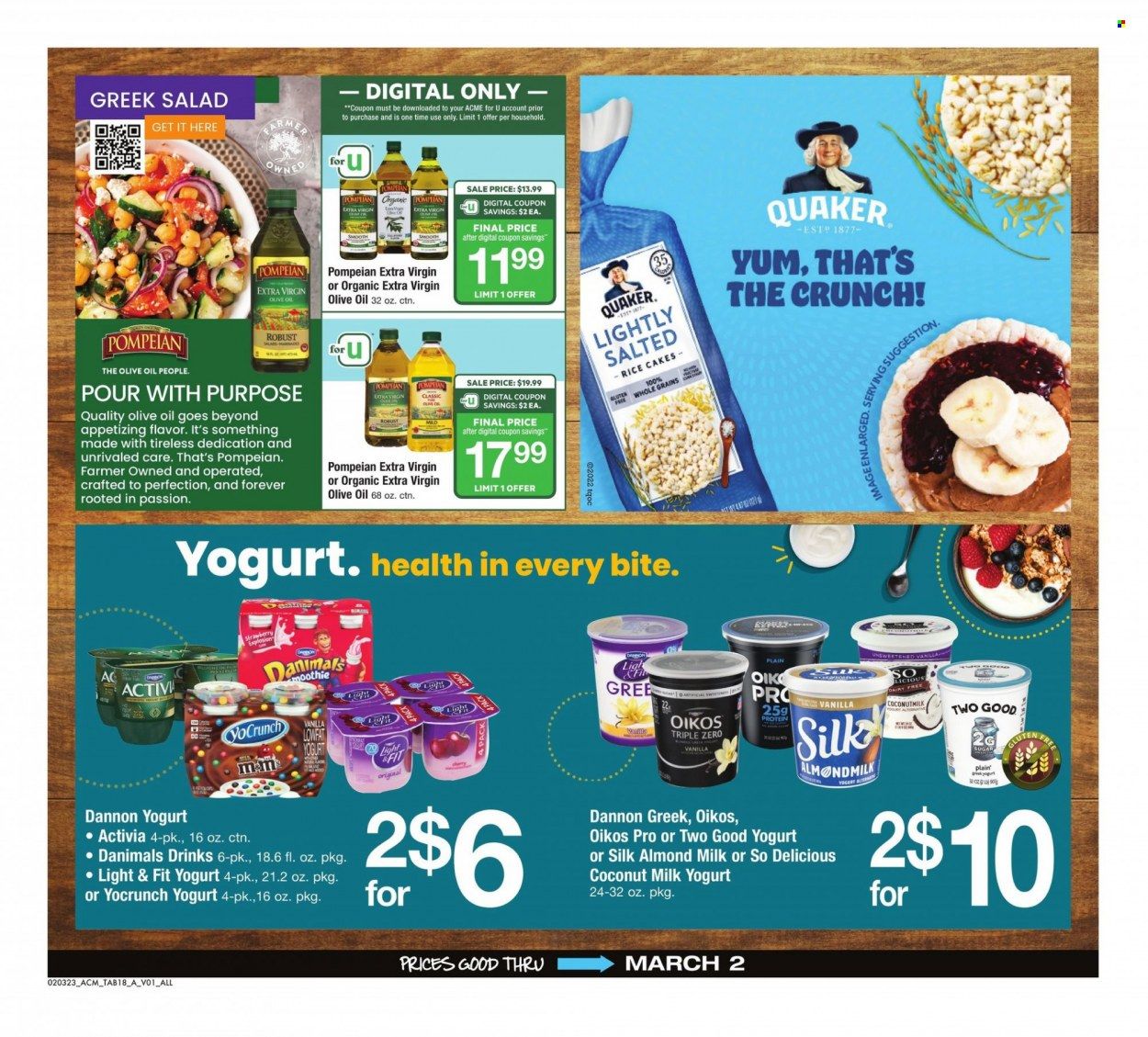 ACME (DE, NJ, NY, PA) Weekly Ad Flyer Specials February 3 to March 2, 2023