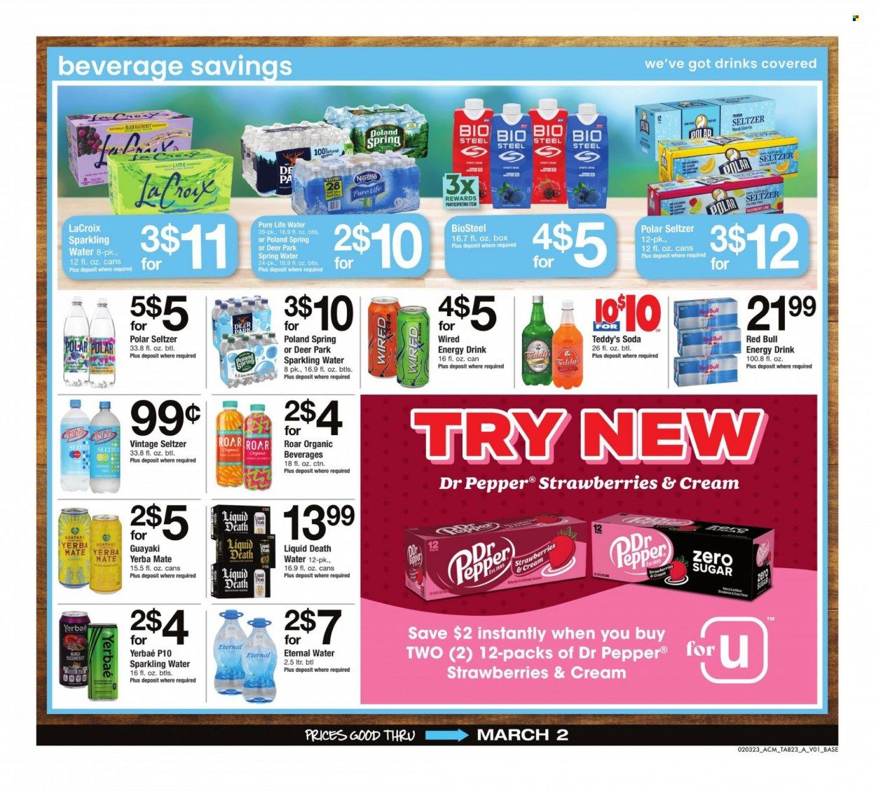 ACME (DE, NJ, NY, PA) Weekly Ad Flyer Specials February 3 to March 2, 2023