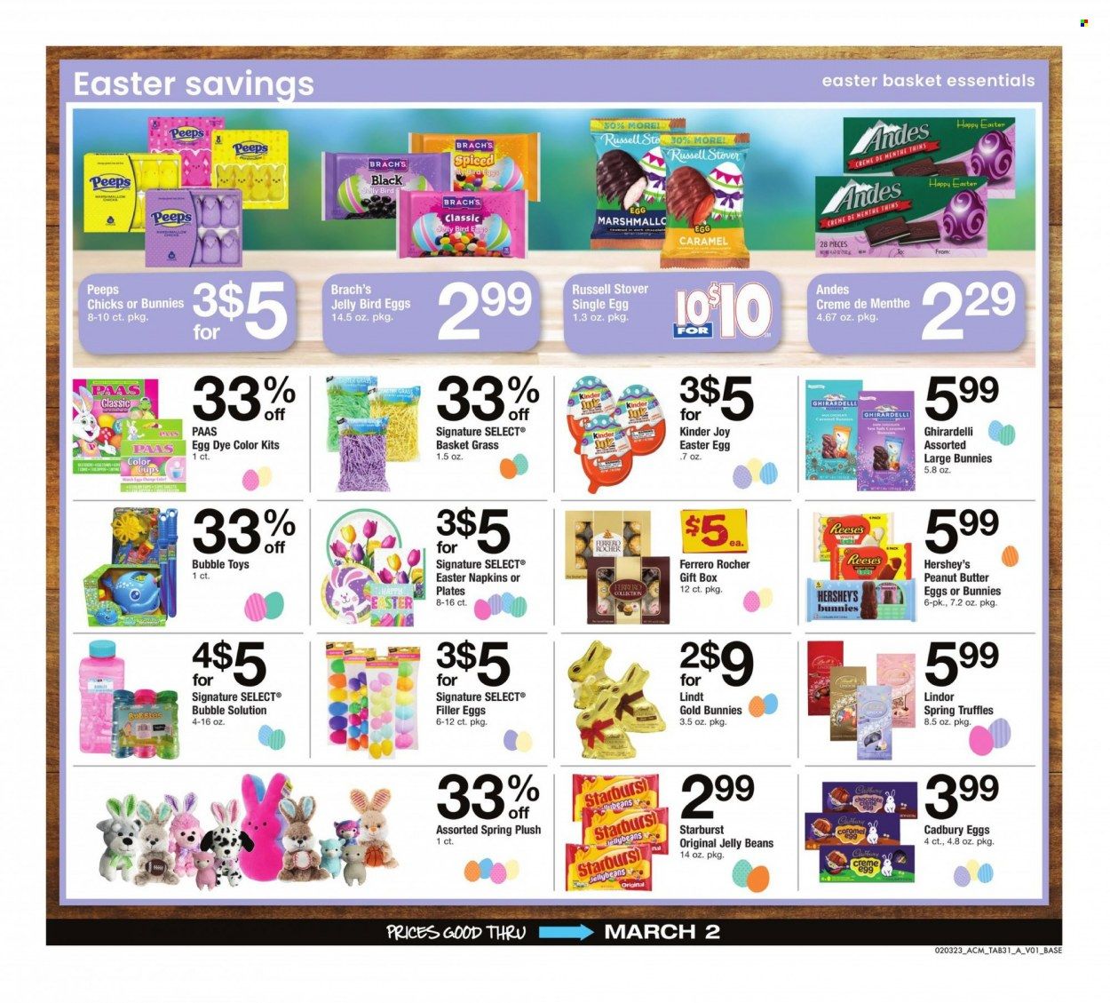 ACME (DE, NJ, NY, PA) Weekly Ad Flyer Specials February 3 to March 2, 2023