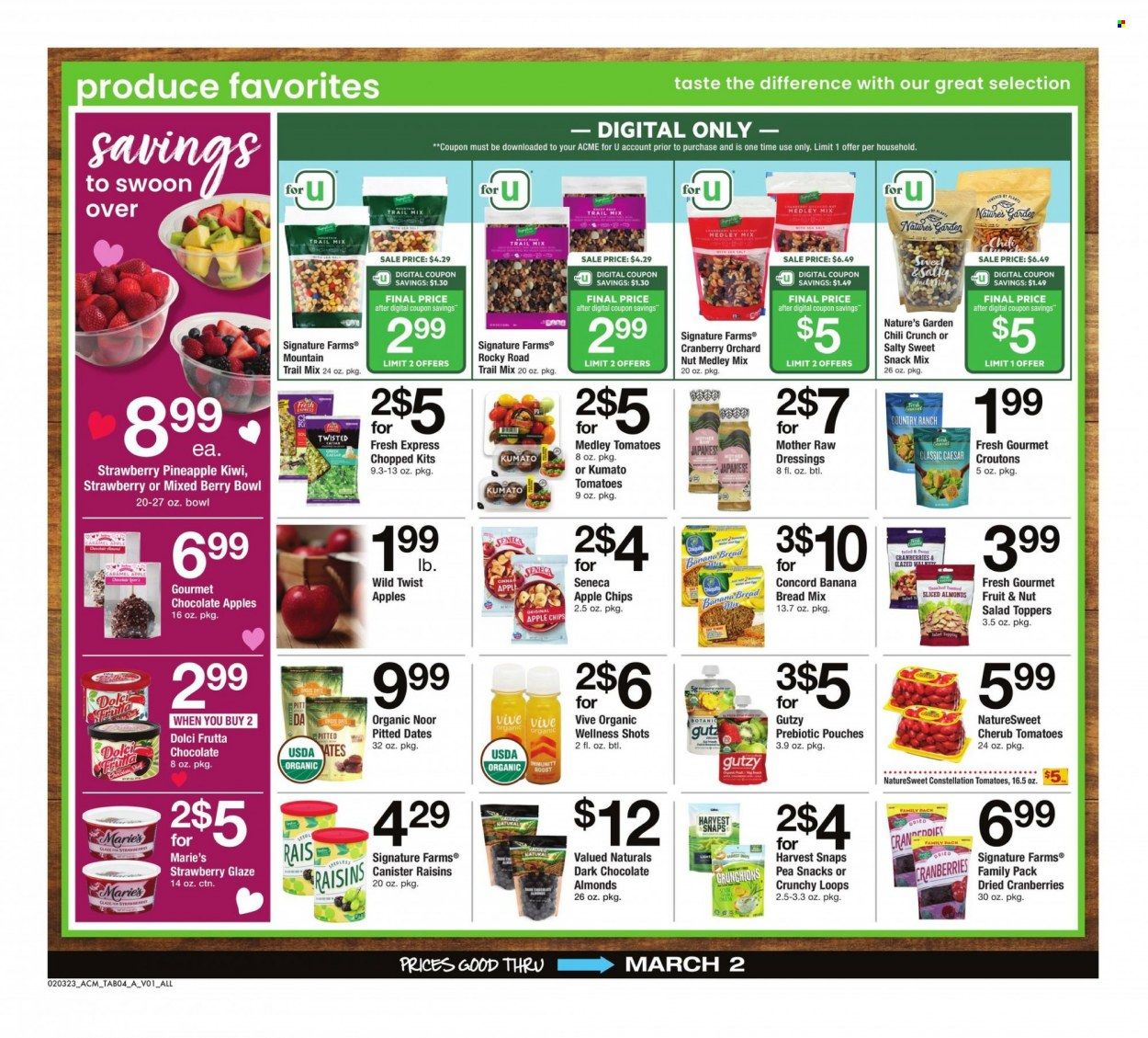 ACME (DE, NJ, NY, PA) Weekly Ad Flyer Specials February 3 to March 2, 2023