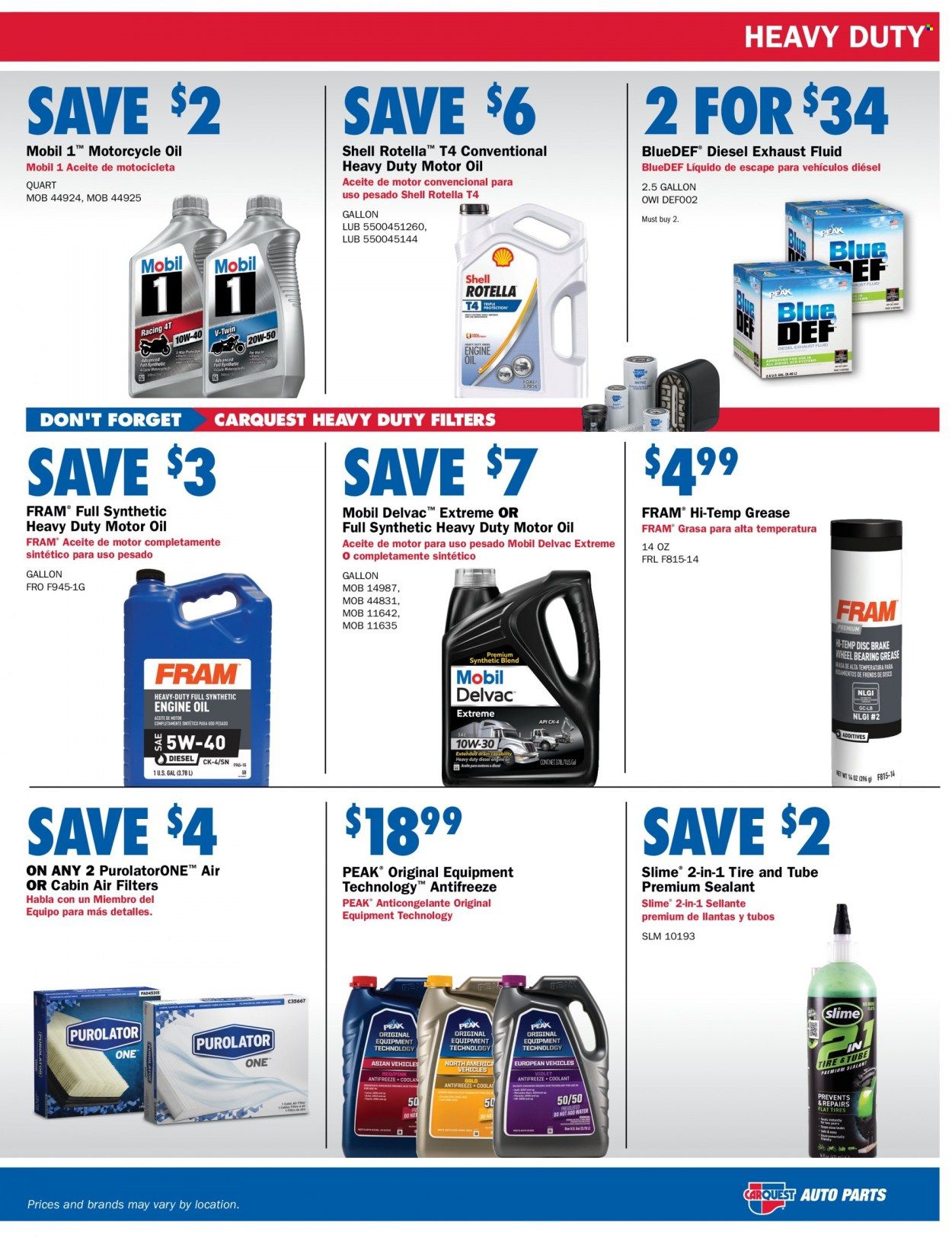 Carquest Weekly Ad Flyer Specials February 2 to March 29, 2023