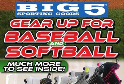 Big 5 (AZ, CA, CO, ID, NM, OR, UT, WA) Weekly Ad Flyer Specials February 3 to February 9, 2023