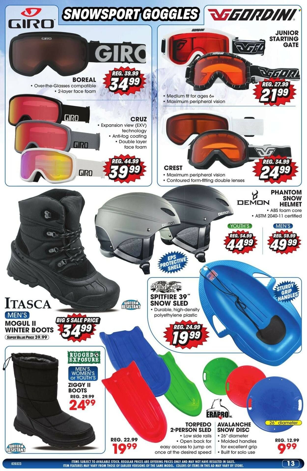 Big 5 (AZ, CA, CO, ID, NM, OR, UT, WA) Weekly Ad Flyer Specials February 3 to February 9, 2023