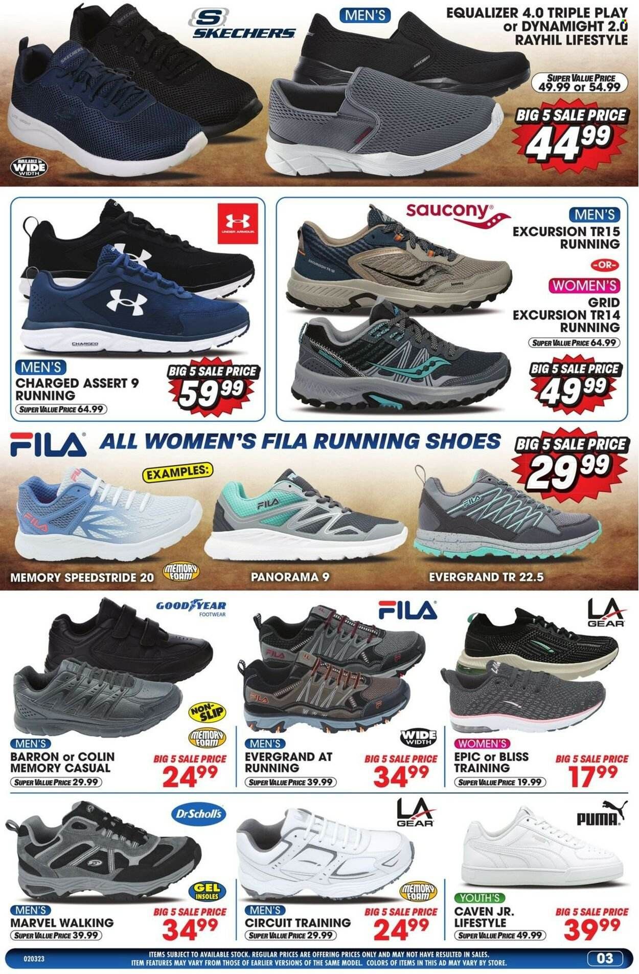 Big 5 (AZ, CA, CO, ID, NM, OR, UT, WA) Weekly Ad Flyer Specials February 3 to February 9, 2023