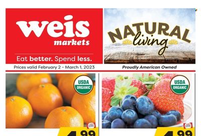 Weis (MD, NY, PA) Weekly Ad Flyer Specials February 2 to March 1, 2023