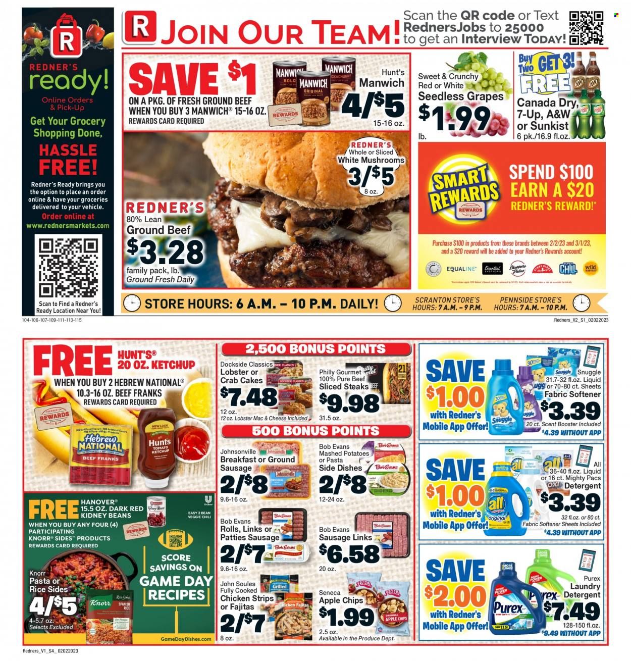 Redner's Markets (DE, MD, PA) Weekly Ad Flyer Specials February 2 to February 8, 2023