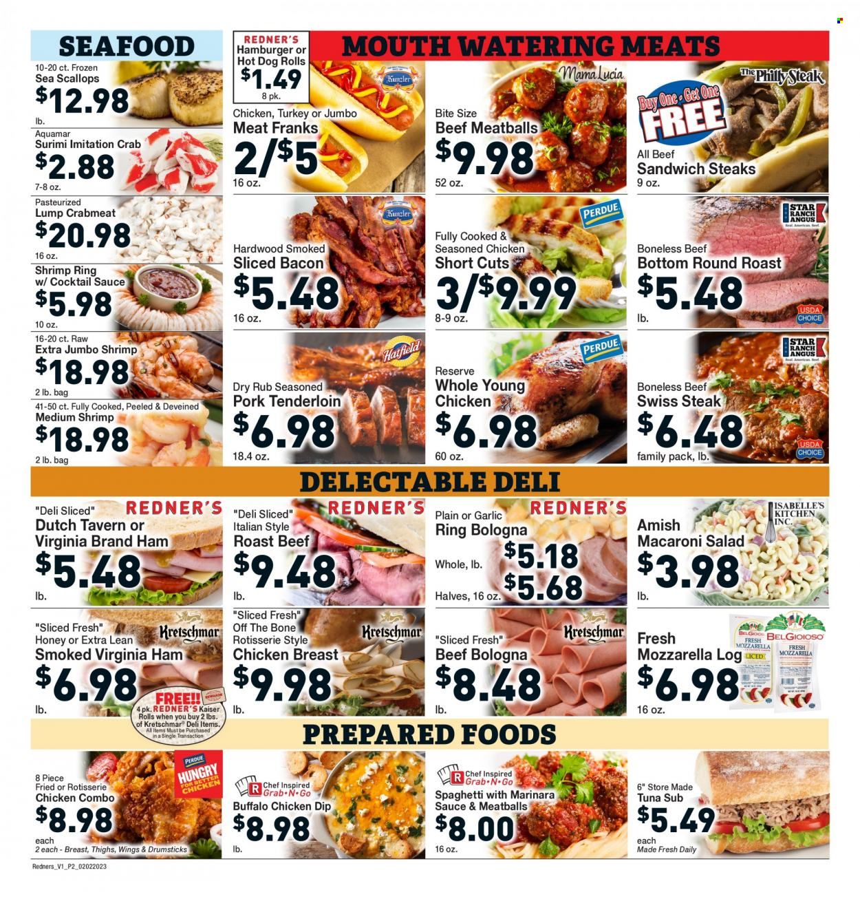 Redner's Markets (DE, MD, PA) Weekly Ad Flyer Specials February 2 to February 8, 2023