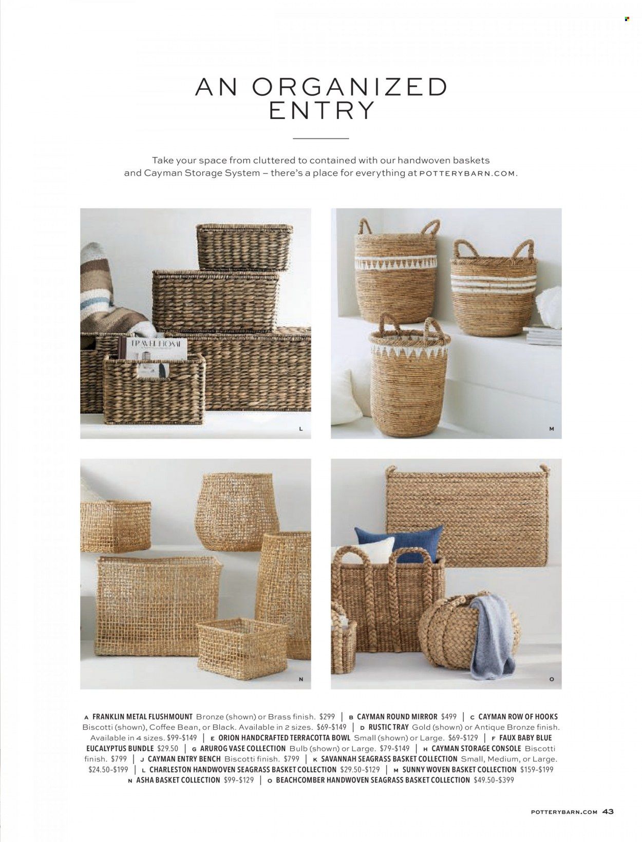 Pottery Barn Weekly Ad Flyer Specials February 3 to February 17, 2023