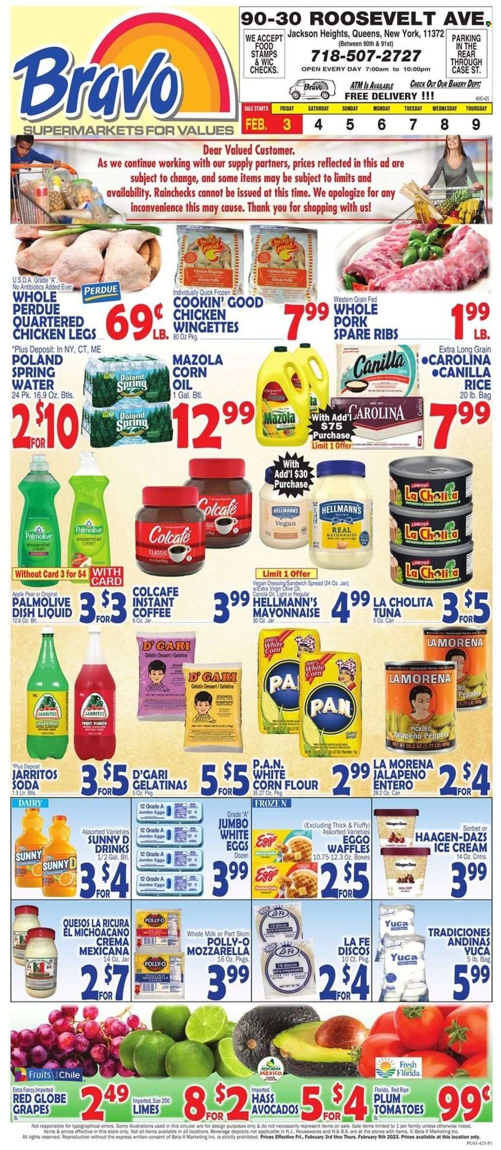 Bravo Supermarkets (CT, FL, MA, NJ, NY, PA) Weekly Ad Flyer Specials February 3 to February 9, 2023