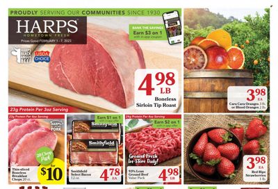 Harps Hometown Fresh (OK) Weekly Ad Flyer Specials February 1 to February 7, 2023