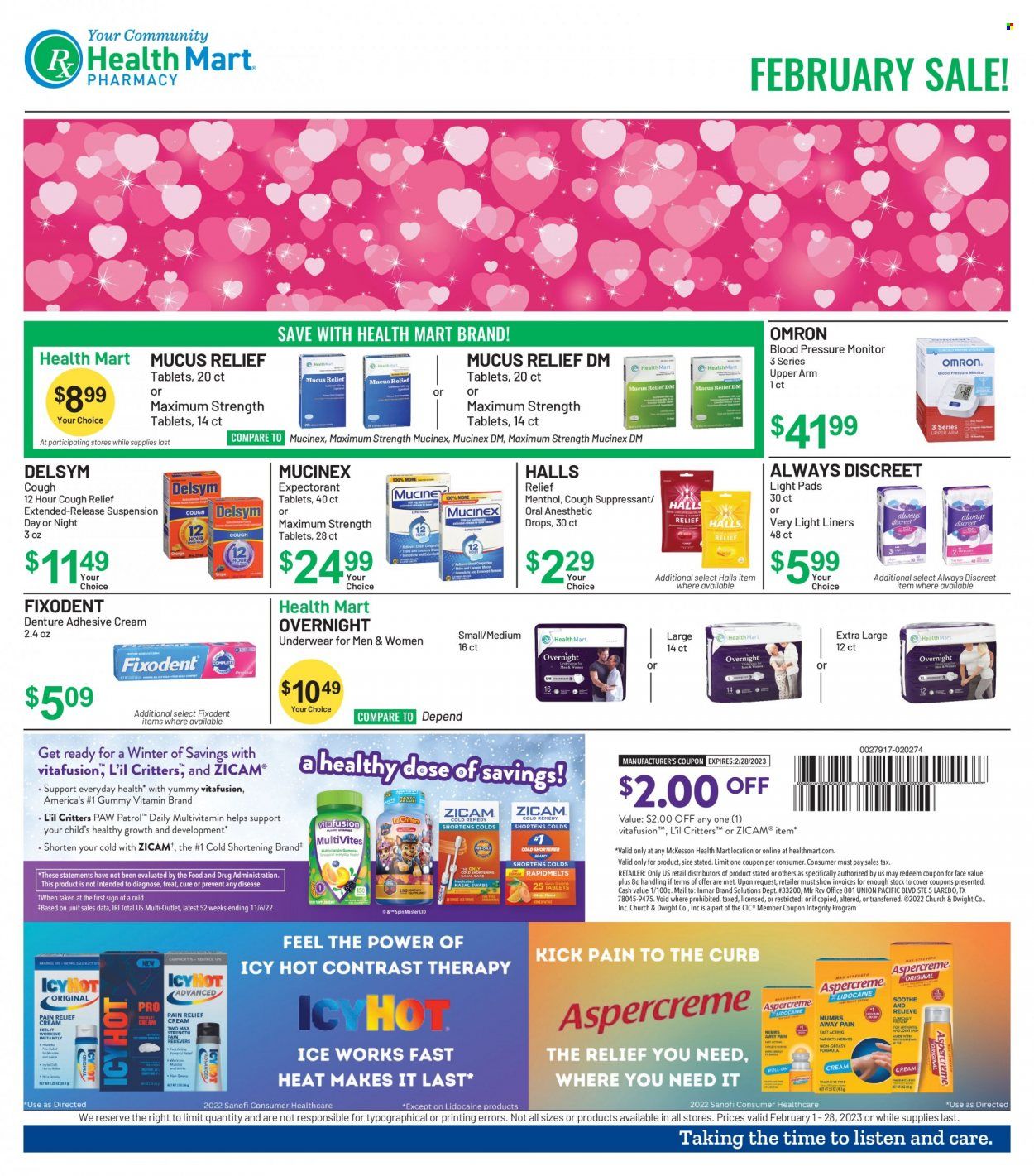 Health Mart Weekly Ad Flyer Specials February 1 to February 28, 2023