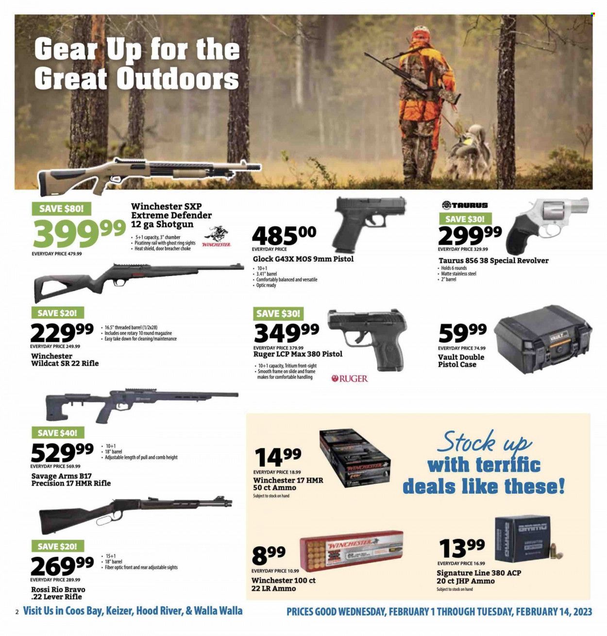 Cascade Farm And Outdoor (OR, WA) Weekly Ad Flyer Specials February 1 to February 14, 2023