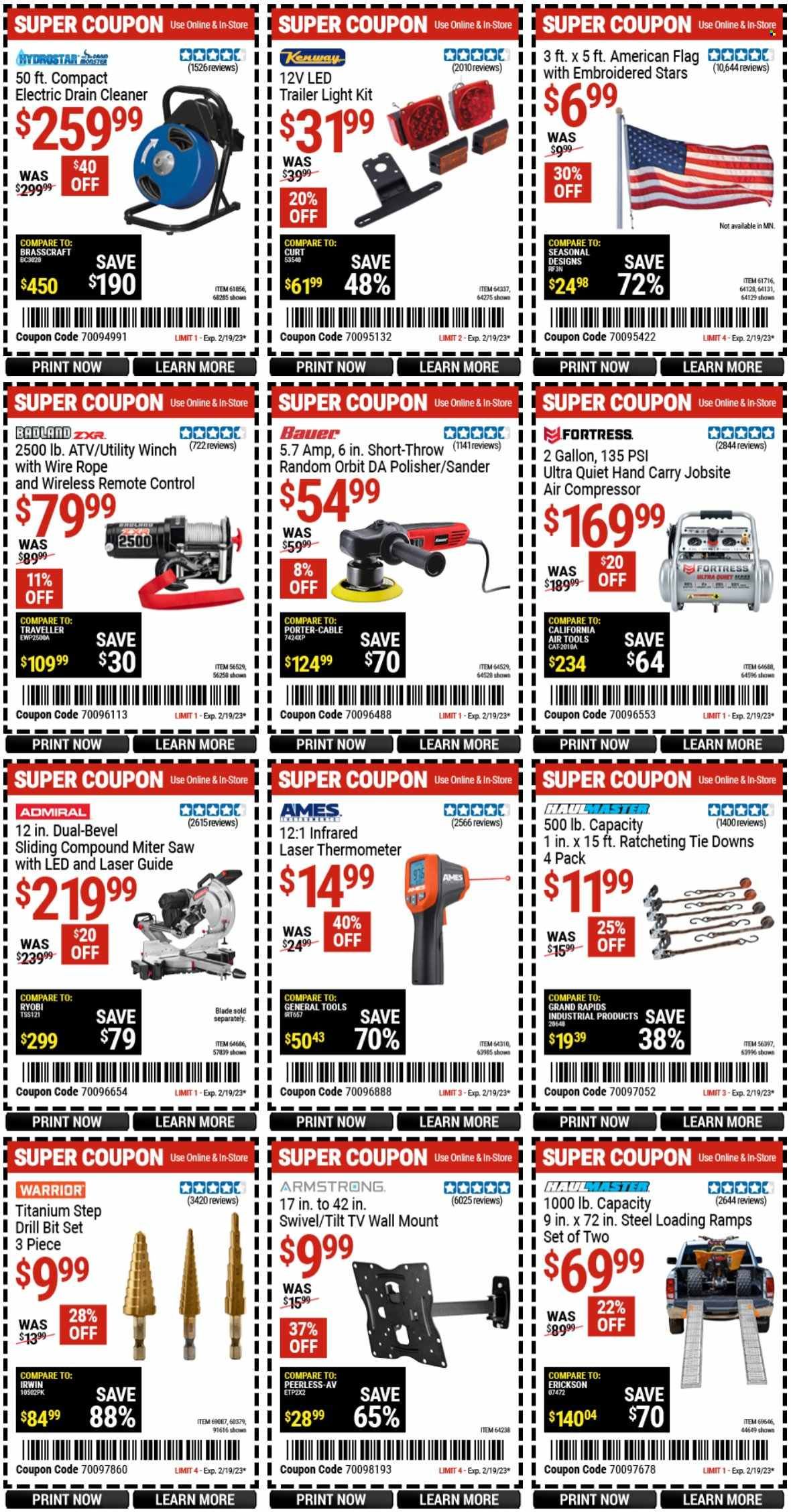 Harbor Freight Weekly Ad Flyer Specials February 6 to February 19, 2023