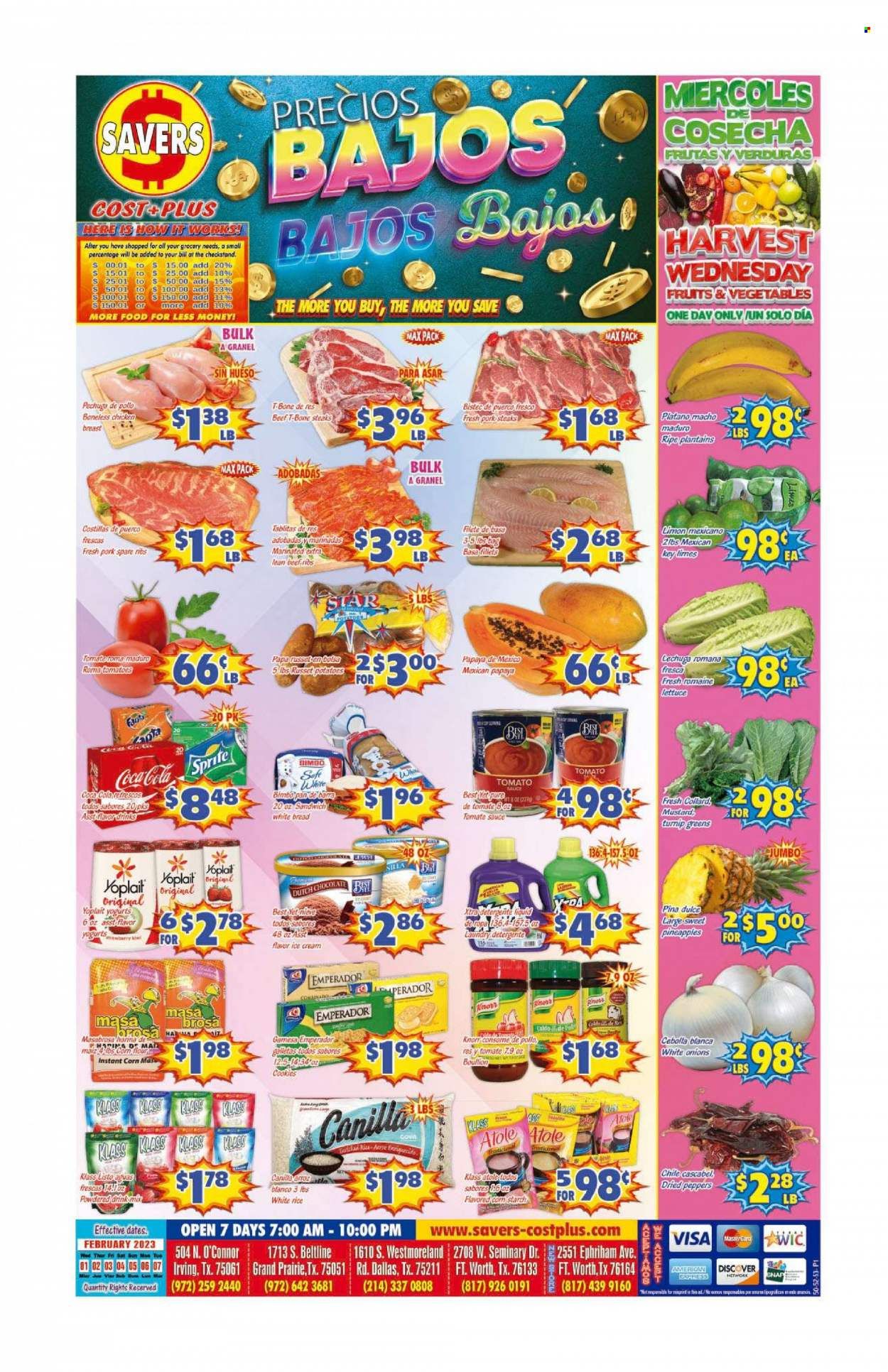 Savers Cost Plus (TX) Weekly Ad Flyer Specials February 1 to February 7, 2023