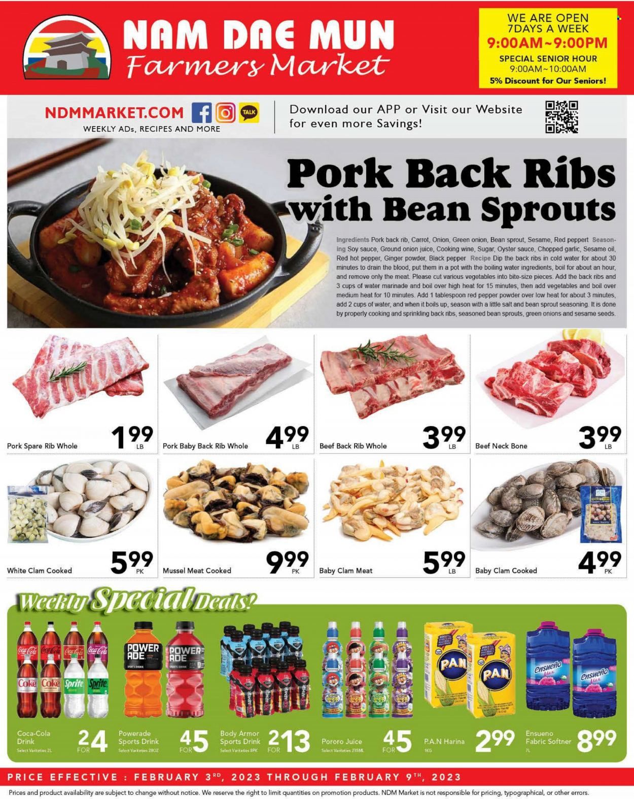 Nam Dae Mun Farmers Market (GA) Weekly Ad Flyer Specials February 3 to February 9, 2023