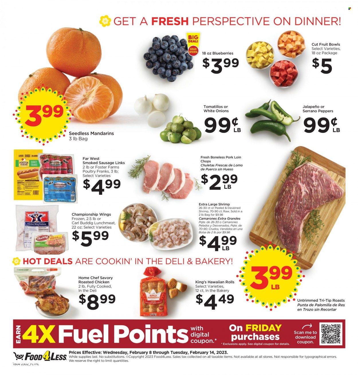 Food 4 Less (CA) Weekly Ad Flyer Specials February 8 to February 14, 2023