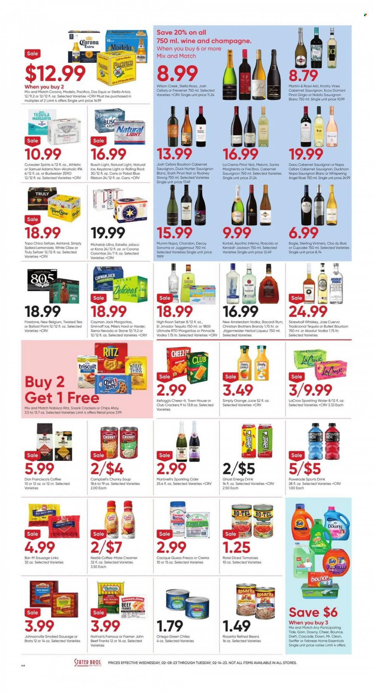 Stater Bros. (CA) Weekly Ad Flyer Specials February 8 to February 14, 2023