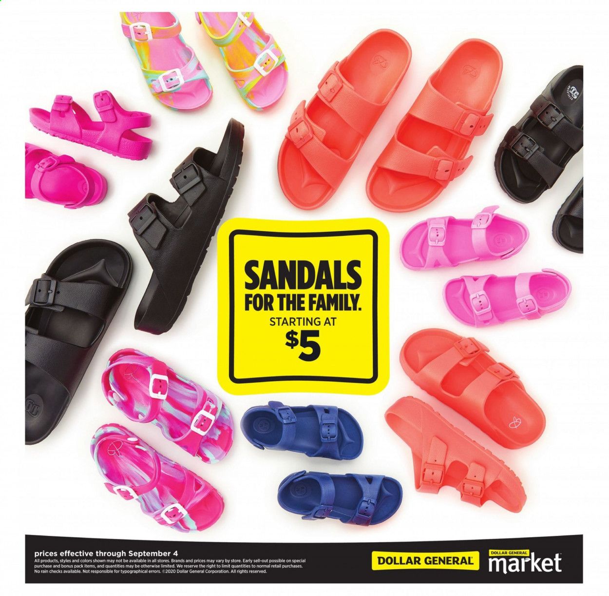 Dollar General Weekly Ad & Flyer April 23 to September 4