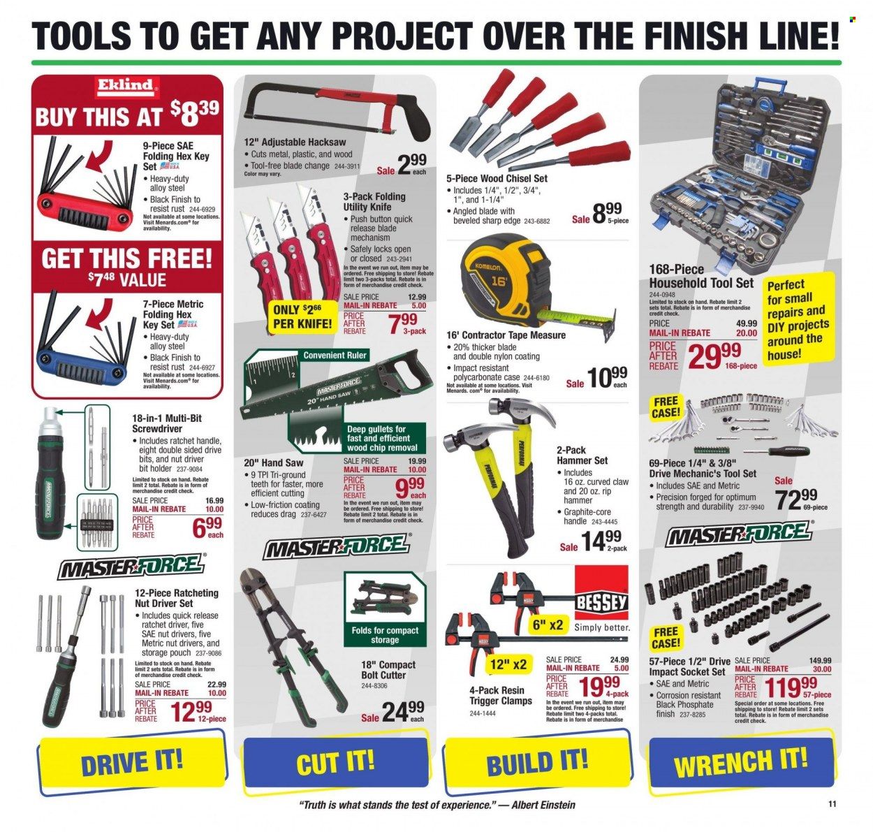 Menards (IA, IL) Weekly Ad Flyer Specials February 8 to February 18, 2023