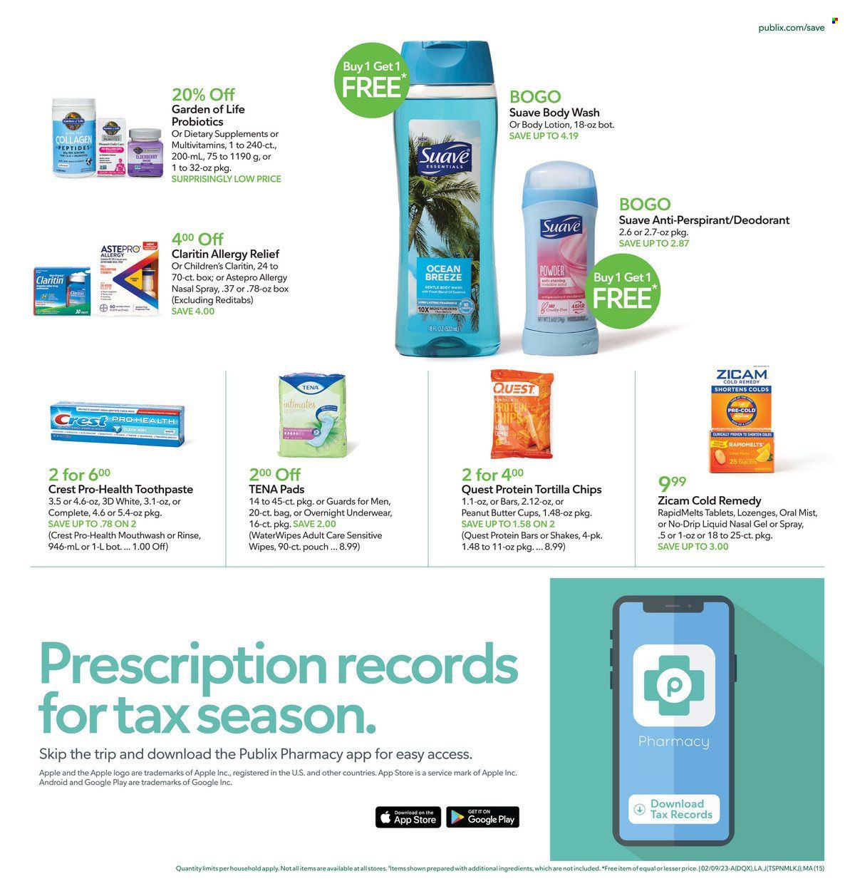 Publix (AL, FL, GA, NC, SC, TN) Weekly Ad Flyer Specials February 9 to February 15, 2023