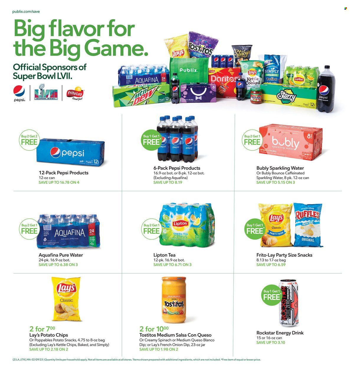 Publix (AL, FL, GA, NC, SC, TN) Weekly Ad Flyer Specials February 9 to February 15, 2023