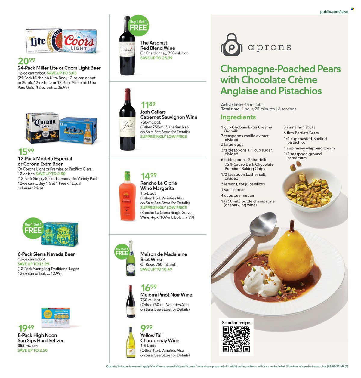 Publix (AL, FL, GA, NC, SC, TN) Weekly Ad Flyer Specials February 9 to February 15, 2023