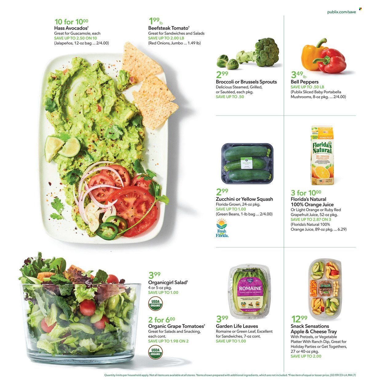 Publix (AL, FL, GA, NC, SC, TN) Weekly Ad Flyer Specials February 9 to February 15, 2023