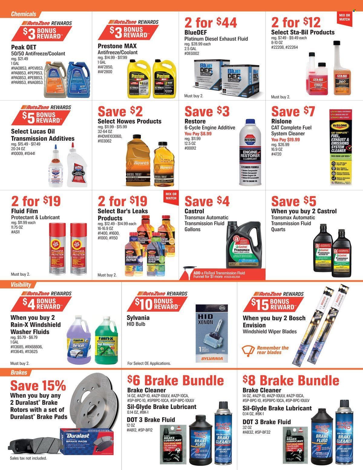 Autozone Weekly Ad Flyer Specials February 7 to March 6, 2023